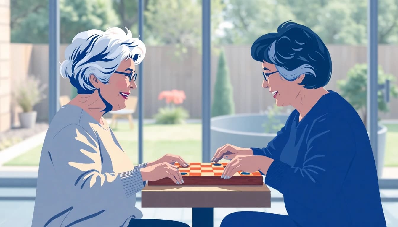 Intergenerative Aktivität: Senioren und Kinder gemeinsam
